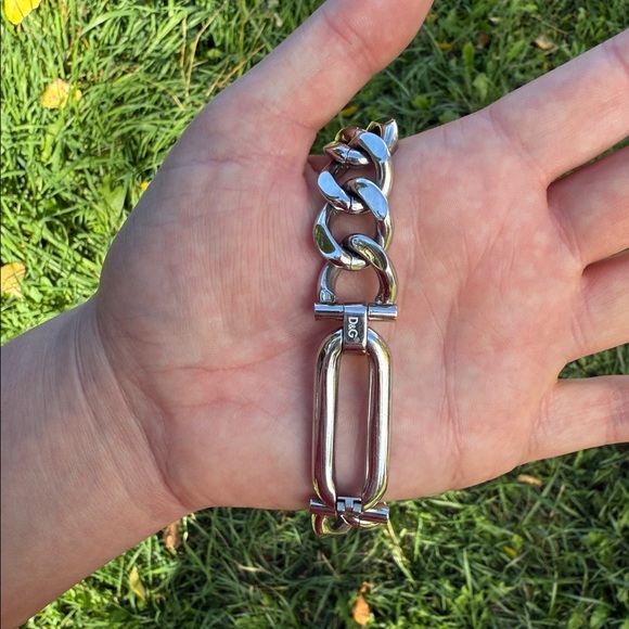 Authentic Dolce & Gabbana Silver Bracelet stainless Steel - Picture 2 of 4